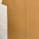 白茶色膨れ織りの単衣