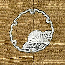 白茶色膨れ織りの単衣