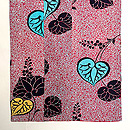 梅紋に葵の小紋袷