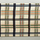 吉野格子の名古屋帯　前柄