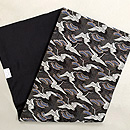 飛鶴文様の名古屋帯　帯裏