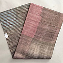 銀通しサリーの名古屋帯　帯裏