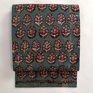 銀通しサリーの名古屋帯