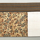 浜辺文継ぎの名古屋帯　前柄