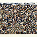 ドット文のカンタワーク名古屋帯　前柄