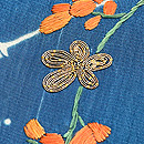 江戸裂の寄せ名古屋帯　質感・風合