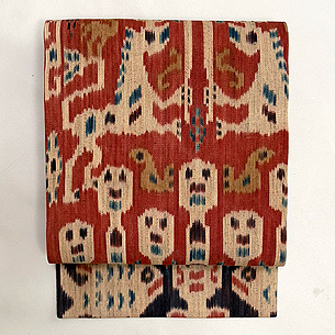 カリマンタン イカットの名古屋帯