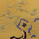 須弥山文様の名古屋帯　質感・風合