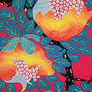 ザクロの羽織　質感・風合