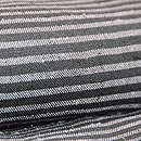 横縞の単衣ざざんざ織り　こうげい扱い　質感・風合