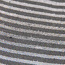 横縞の単衣ざざんざ織り　こうげい扱い　質感・風合