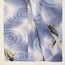 鯉の単衣小紋　上前