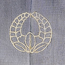 鯉の単衣小紋　背紋