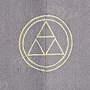 青もみじに鵜舟の単衣付下　背紋