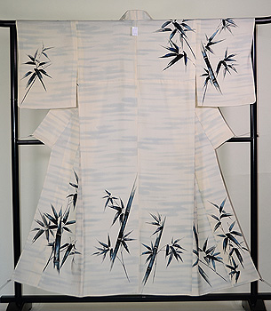 白地竹林の図付下