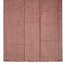 伊兵衛織 入子菱文様単衣　上前