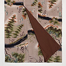 秋の山野図小紋 上前