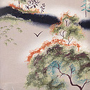 秋の山野図小紋 質感・風合