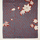 貝絞りに吹き寄せ付下 上前