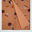 疋田に双葉葵の小紋 上前