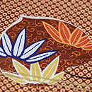 疋田に双葉葵の小紋 質感・風合