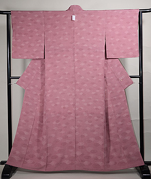 小宮康孝作 鮫に竜安寺文様一方付け