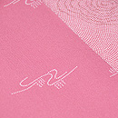 小宮康孝作 鮫に竜安寺文様一方付け 質感・風合