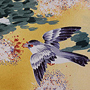 秋野にスズメの羽織 質感・風合