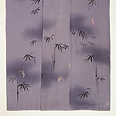 竹林にふくら雀の小紋 上前