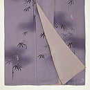 竹林にふくら雀の小紋 上前