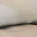 小宮康助作 縞に格子江戸小紋の羽織 質感・風合