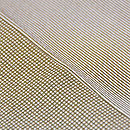 小宮康助作 縞に格子江戸小紋の羽織 質感・風合