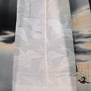 夕焼け空に雀の羽織 羽裏