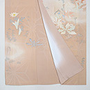 春を呼ぶ灰桜色訪問着 上前