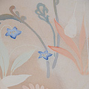 春を呼ぶ灰桜色訪問着 質感・風合