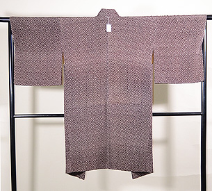 大小霰文様の羽織