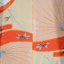 大小霰文様の羽織　羽裏