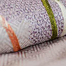 綸子絞り組紐刺繍訪問着　質感・風合