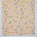 薄橙地桜尽くし付下　上前