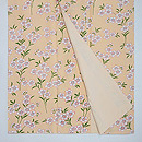 薄橙地桜尽くし付下　上前