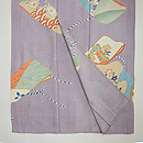 誰が袖の図刺繍楊柳訪問着　上前