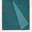 綾の手紡製草木染紬　上前