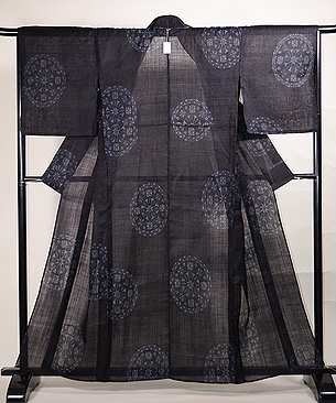 華丸文様の宮古上布