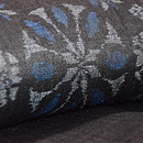 華丸文様の宮古上布　質感・風合