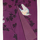 ケヤキ林にホトトギスの付下　上前