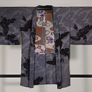 夕闇カラスの羽織　正面