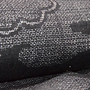 本場結城紬100亀甲雲に霞文様　質感・風合