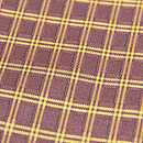 小格子柄本黄八丈　質感・風合