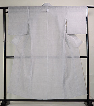 白地十字絣越後上布