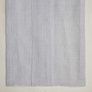 白地十字絣越後上布　上前